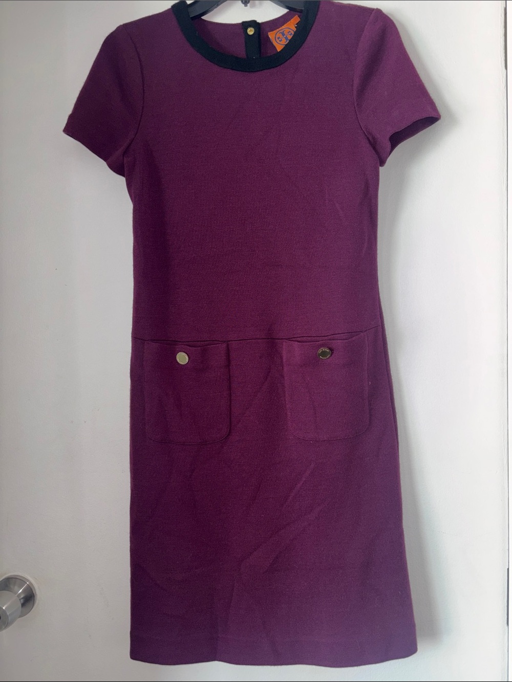 Tory Burch Purple Sweater Dress